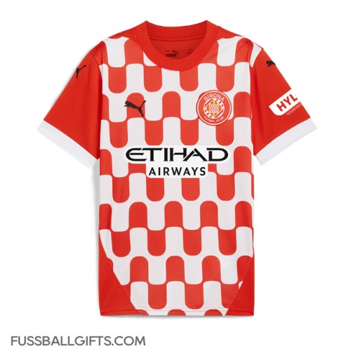 Girona Fußballbekleidung Heimtrikot 2024-25 Kurzarm